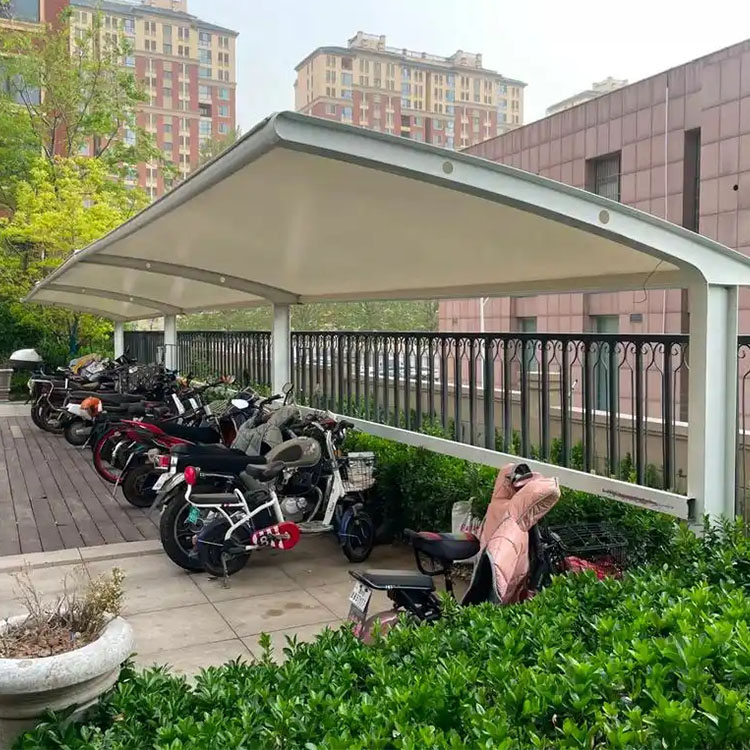 新余膜结构电动车棚